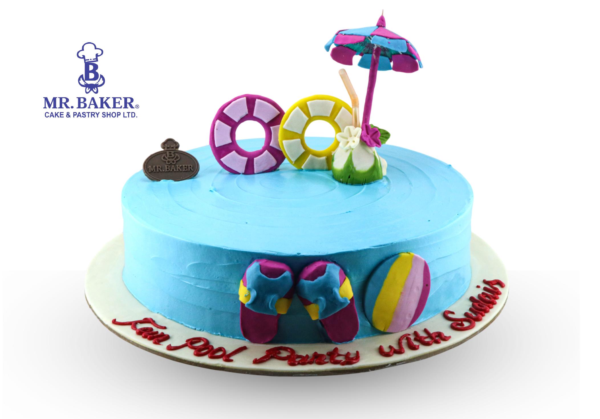 Coastal Charm Cake
